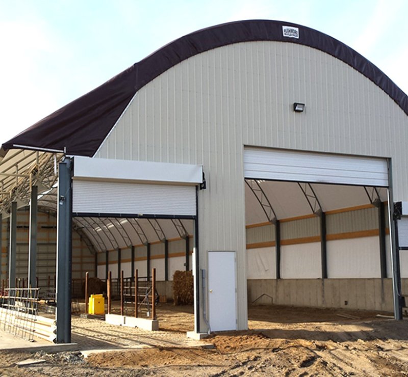 Étable modulaire en acier polyvalente pour fermes tropicales | Foshan Ganyo Steel Structure