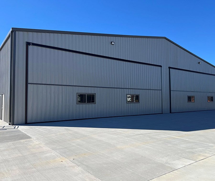 Coût d'un hangar métallique préfabriqué en acier pour le stockage d'hélicoptères et de petits avions