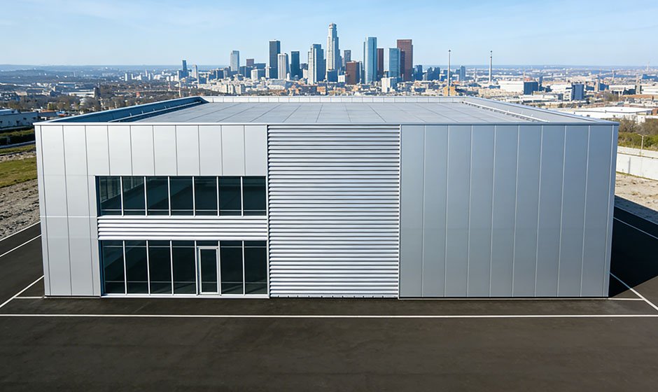 Le nouveau paradigme des immeubles de bureaux commerciaux modernes à structure métallique