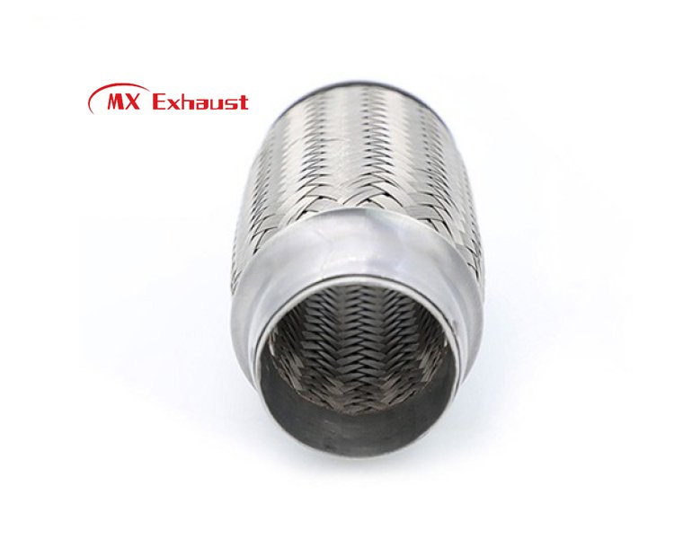 Exhaust Flexible Pipe with Double Braids in SS201