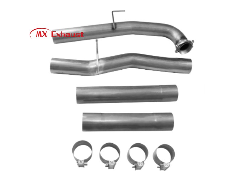 Diesel 4" Exhaust Pipe for 2017-2022 Chevy GMC Duramax L5P Exhaust With 4 Bolts Flanges High Performance