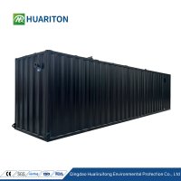 Planta de tratamiento de aguas residuales integrada con unidad del sistema MBR
