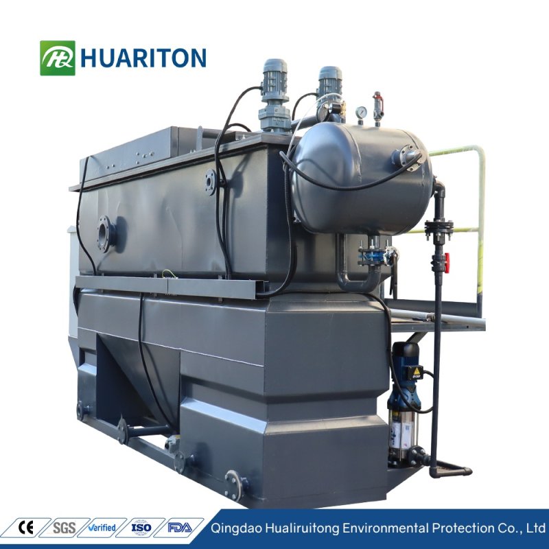 Sistema de flotación integrado en la máquina DAF