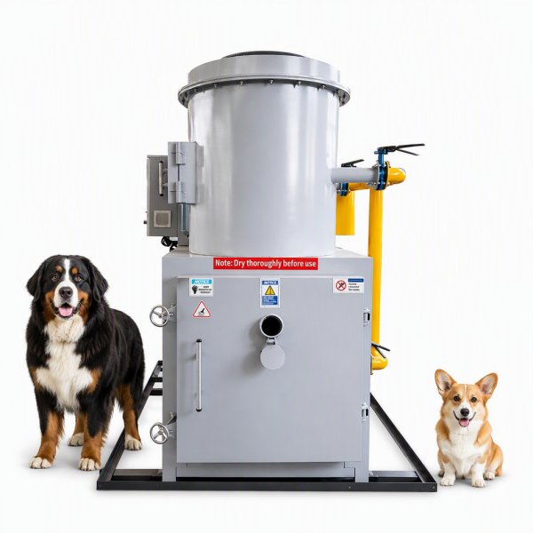 Hornos Crematorios para Mascotas HIAP | 30–600 kg por Lote