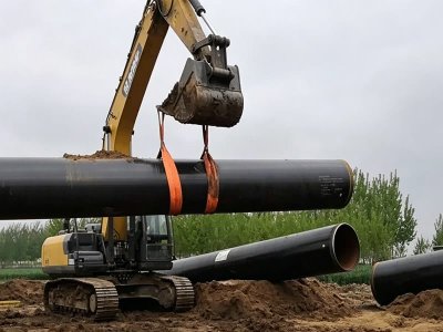 مشروع تجديد شبكة خطوط الأنابيب القديمة في مدينة هاربين