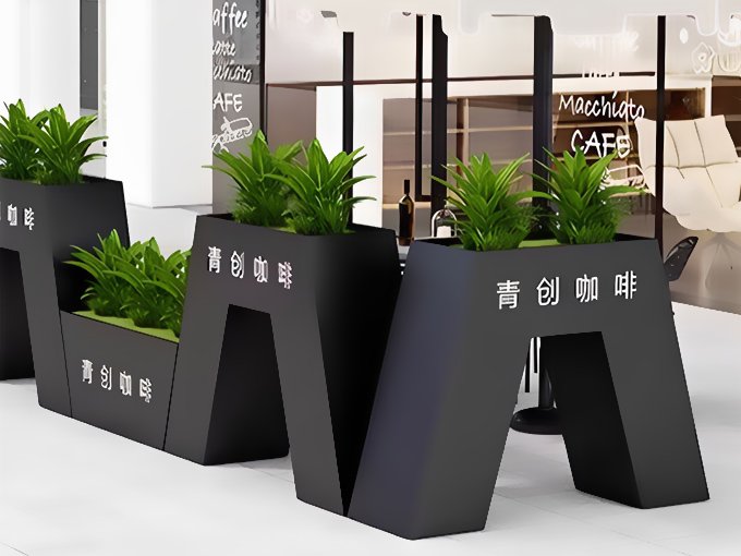 Stainless Steel Flower Planter