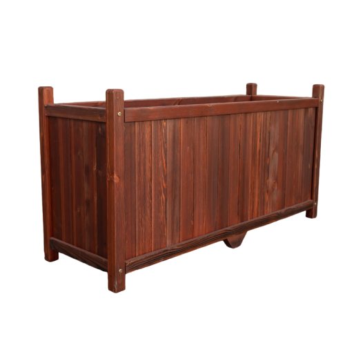 Wodden Flat Flower Planter