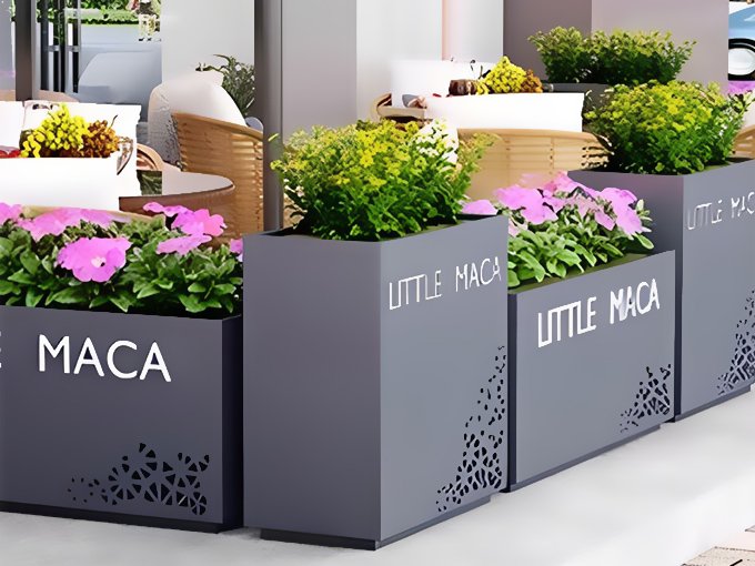 Stainless Steel Flower Planter