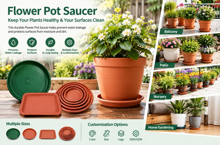 Flowerpot saucer