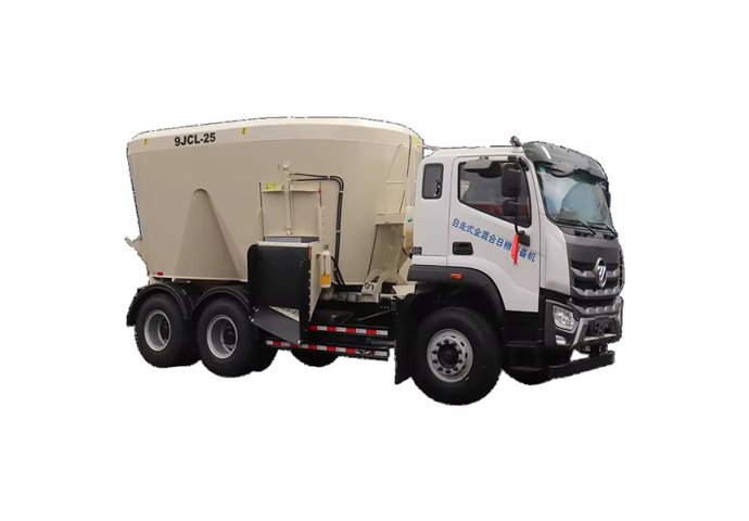 Large 25m³ Self-Propelled TMR Feeder Mixer Wagon Efficient New Feed Processing Machines
