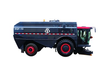 High-efficiency manure cleaning vehicle replacing scrapers