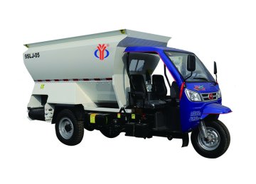 Farm feed mixer and spreader