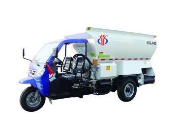 Small farm feed management machine