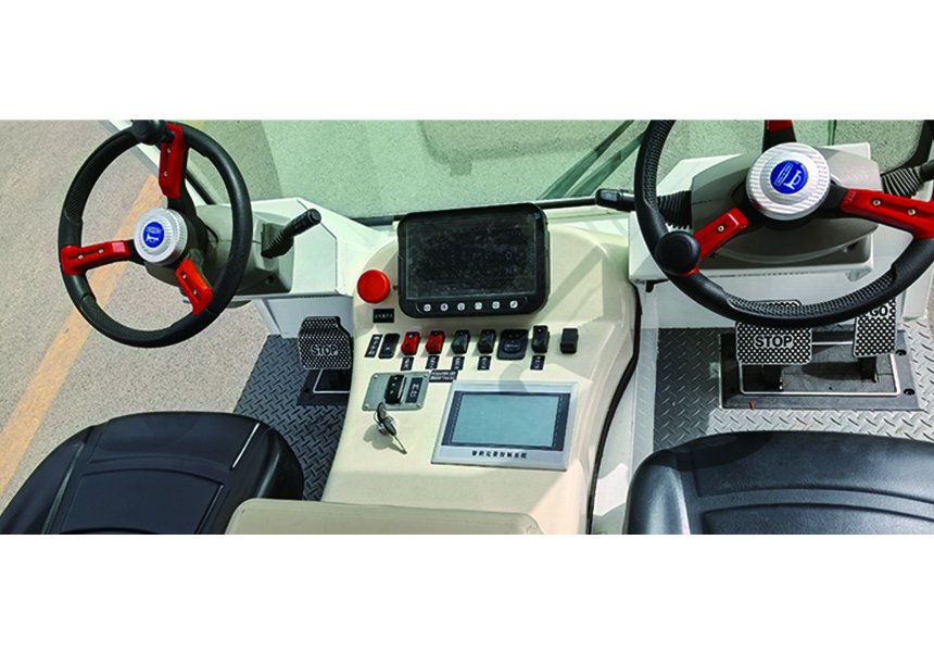 Safe and reliable calf milk delivery cart