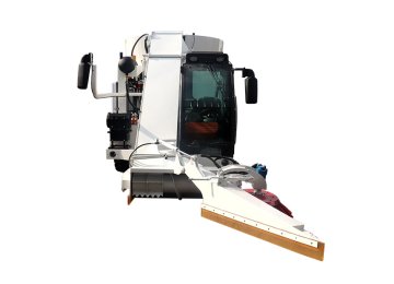 Efficient feed collection vehicle