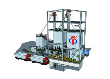 Central Kitchen for pasture feed processing