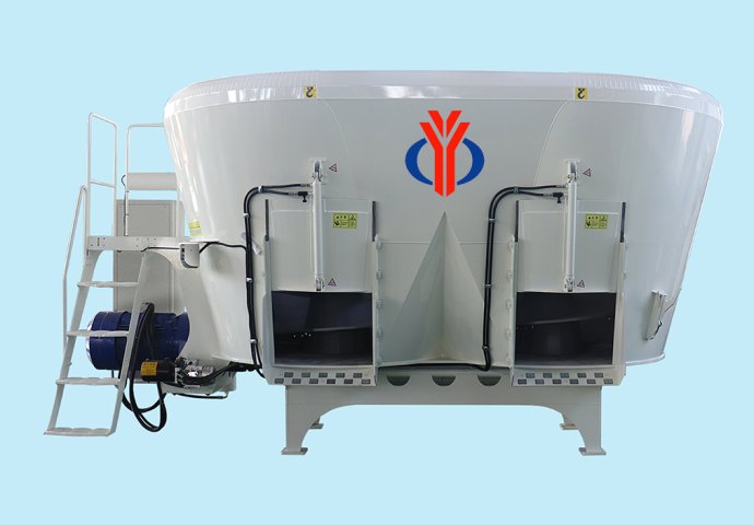 Stationary Twin-auger TMR Mixer