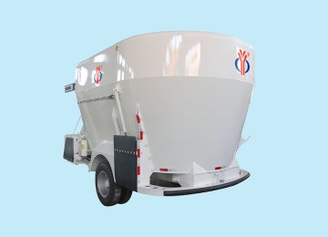 tmr feeding equipment with hydraulic system