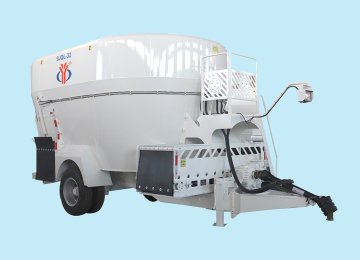 Trailed Twin-auger TMR Mixer