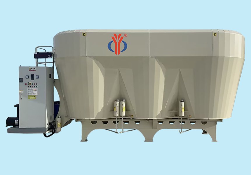 Stationary Triple-auger TMR Mixer