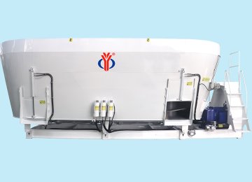 fixed feeding tmr mixer system