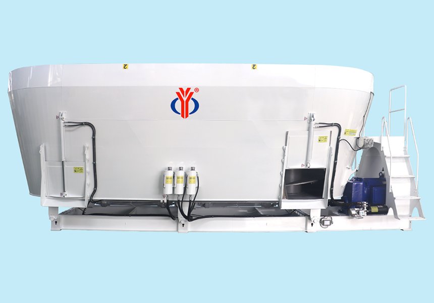 fixed feeding tmr mixer system