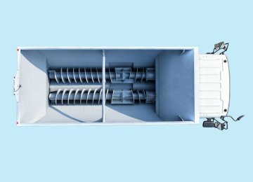 8m³ Sand-Throwing Spreader with conveyor auger