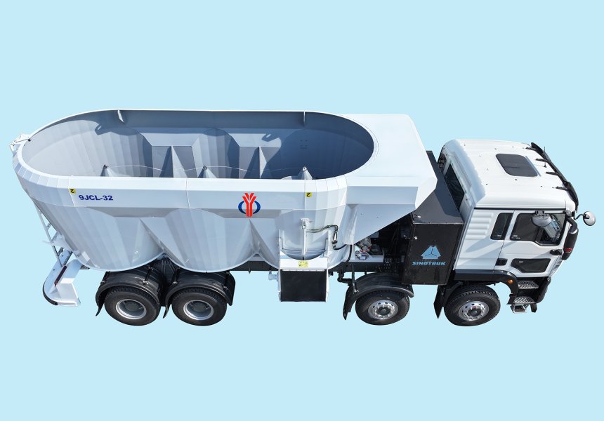 vehicle-mounted tmr mixer for modern farms