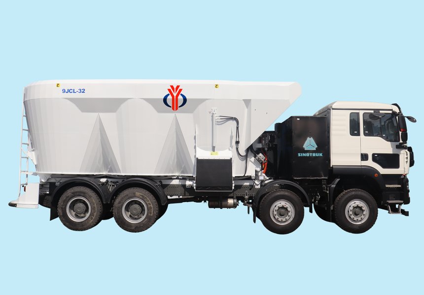 Electric-Powered Vehicle-mounted TMR Mixer