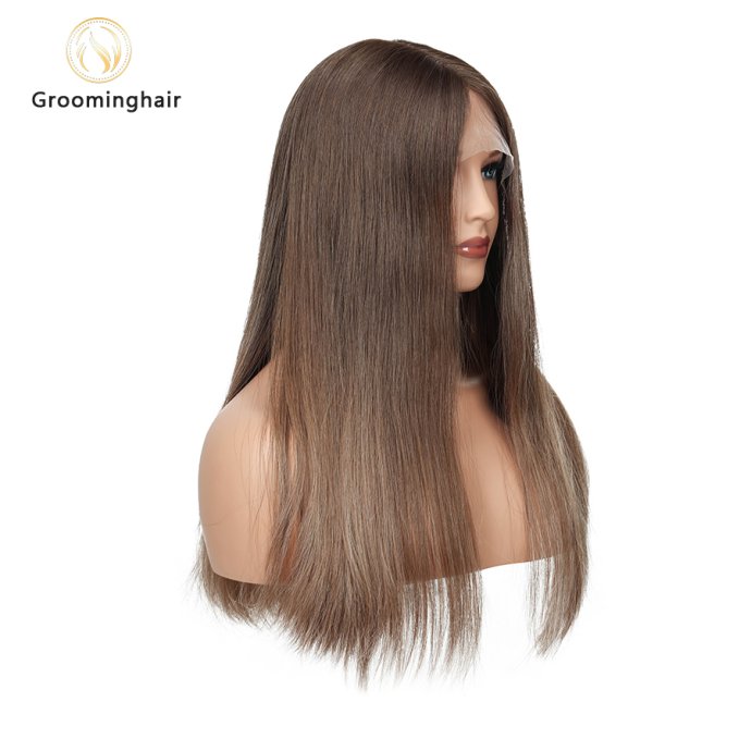 lace top wig-612# (3)