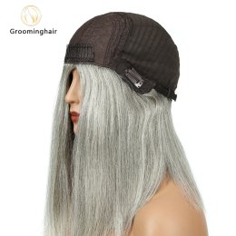 silk wig#grey (1)