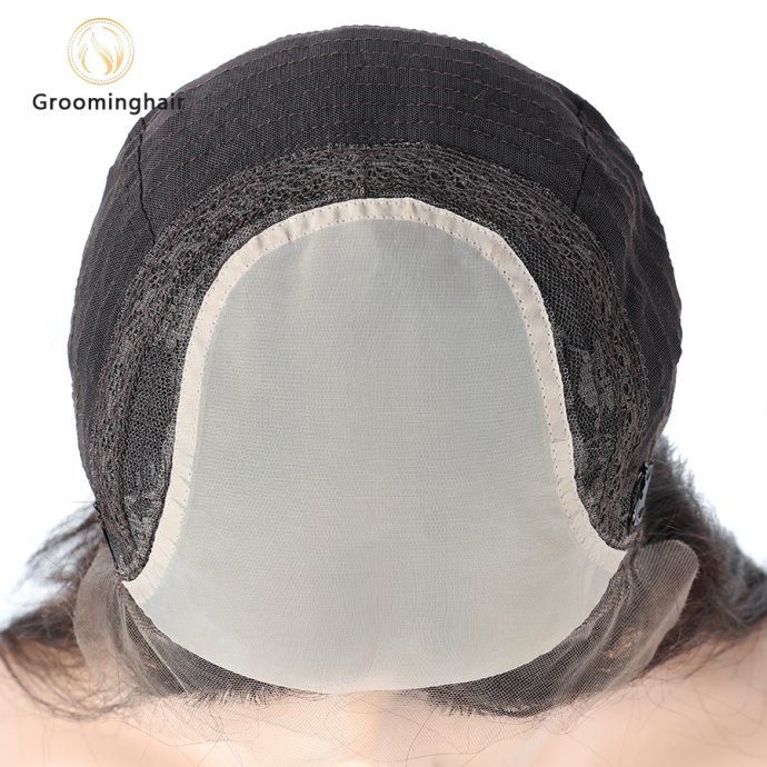 Swiss Lace Wig_with Machine Weft Back (6)