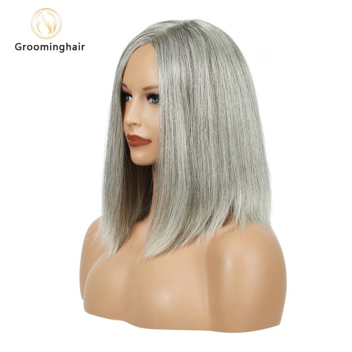 silk wig#grey (4)