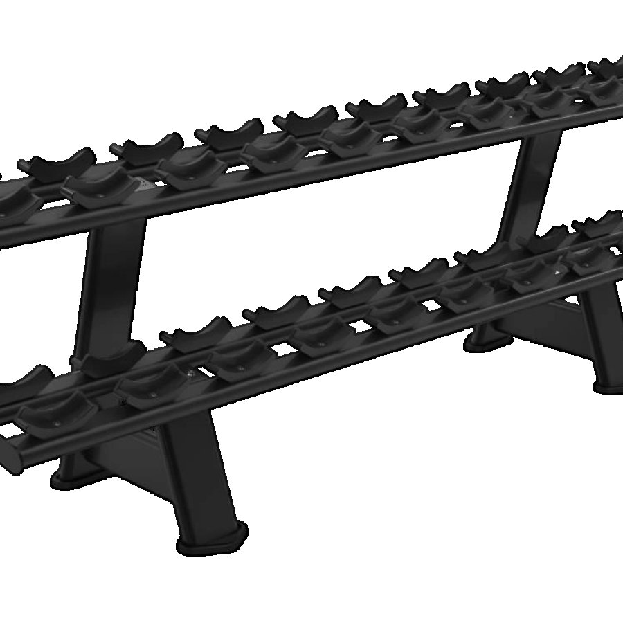 Two Tler Dumbbell Rack