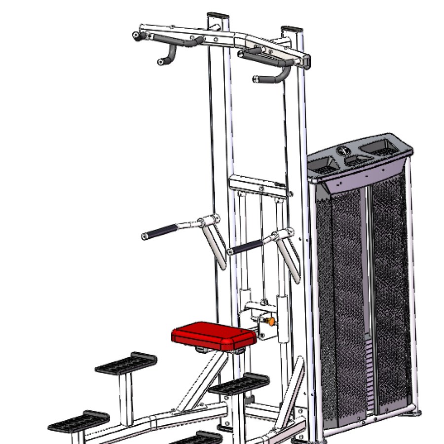 HQ-8610 Assist Dip Chin