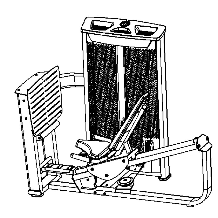 HQ-8614 Seated Leg Press