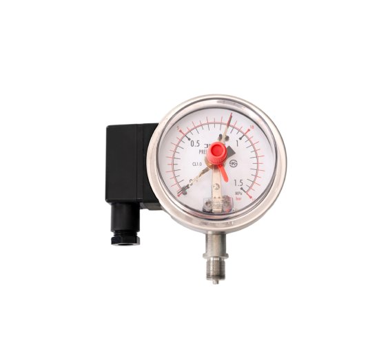 Pressure Gauge with Electric Conact