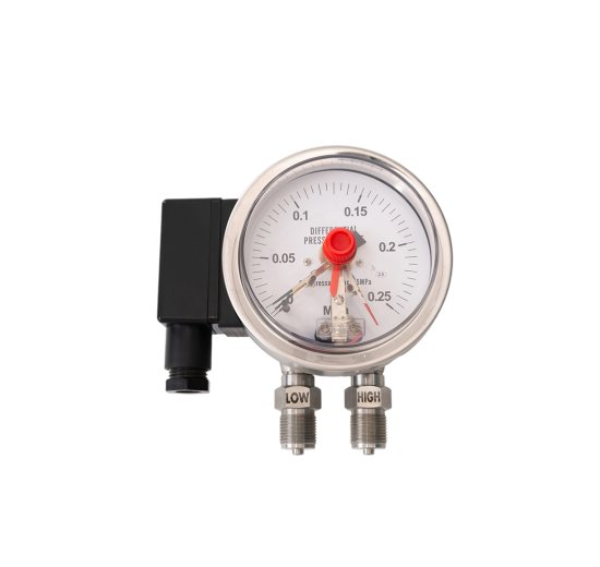 Pressure Gauge with Electric Contact