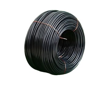 Cylindrical dripper drip irrigation pipe