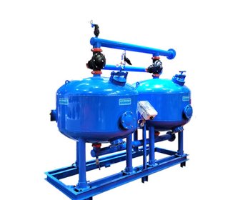 Hydrodynamic high-efficiency pre-backwash filter
