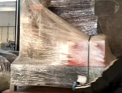 Domestic shipment! Patch-type drip irrigation tape production line successfully delivered.