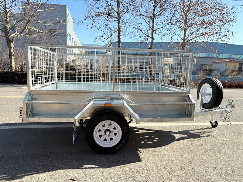 8×5 Fully Welded Single Axle Tipper ATM 750KG