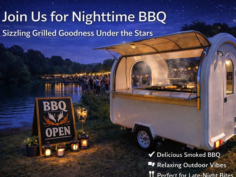 BBQ Special Food Trailer