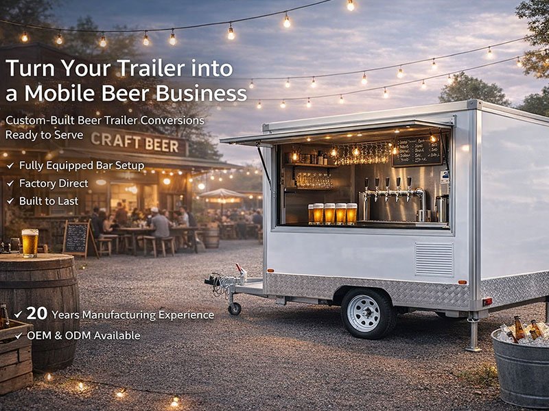 Beer Food Trailer