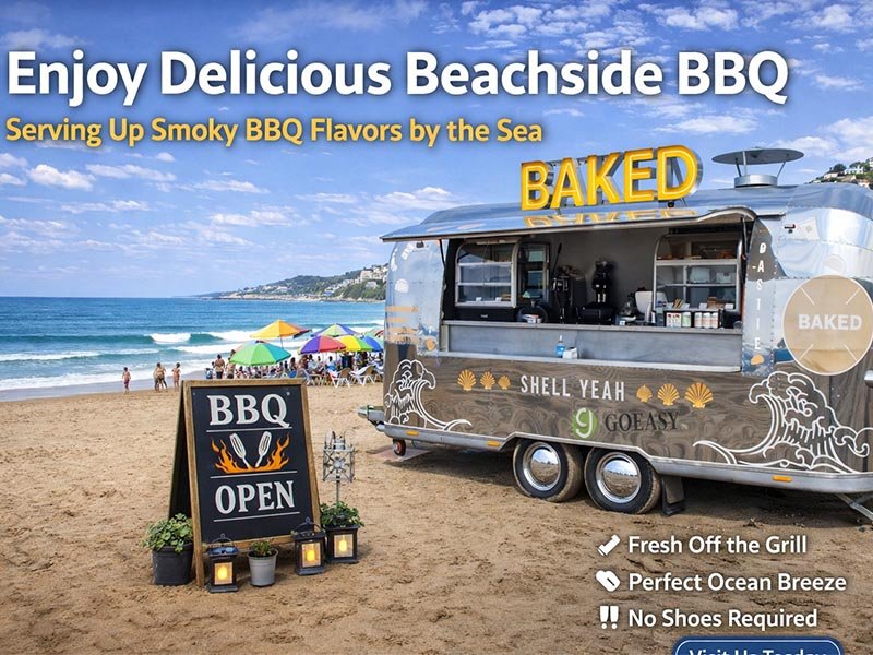BBQ Special Food Trailer