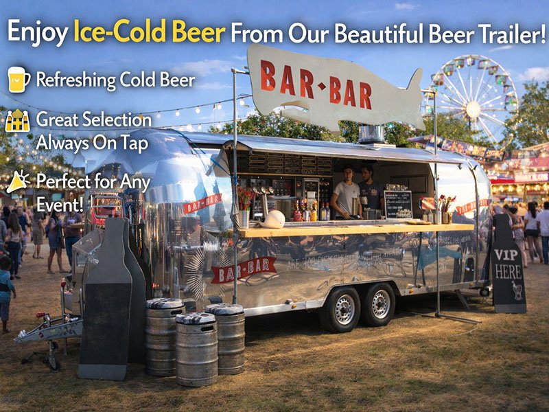 Beer Food Trailer