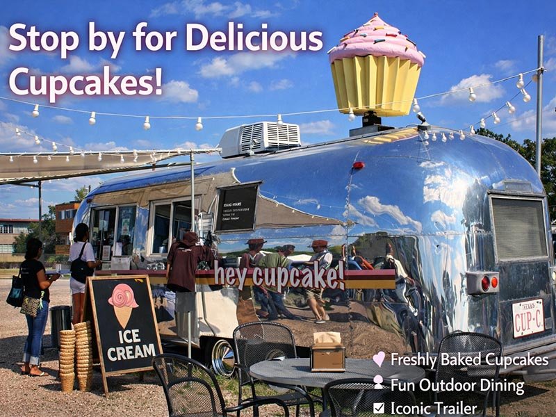 Ice Cream & Dessert Food Trailer