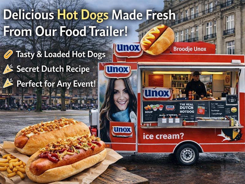 Hamburger & Hot Dog Food Trailer