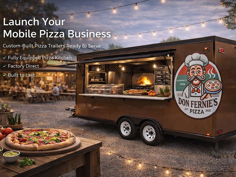 Pizza-Specific Food Trailer