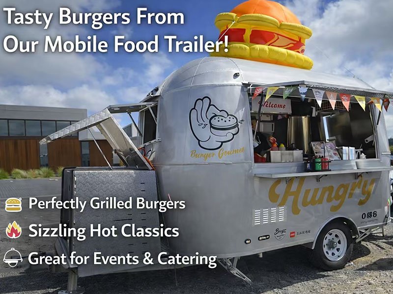 Hamburger & Hot Dog Food Trailer